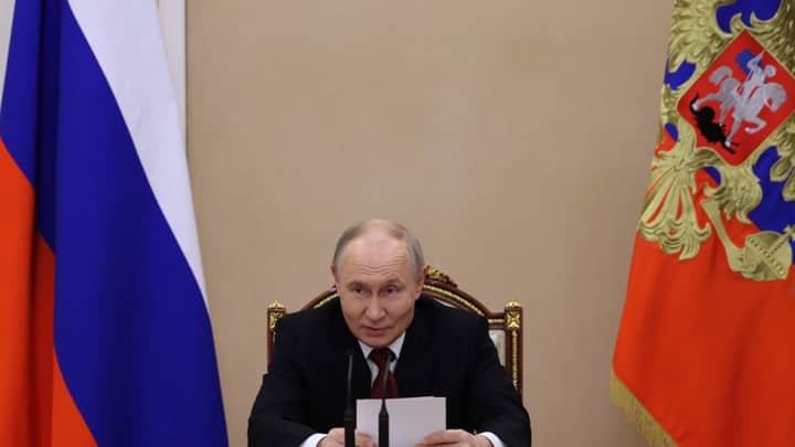 Ukraine drone assault ignites Russian oil refinery as Putin recognises ‘difficult period’
