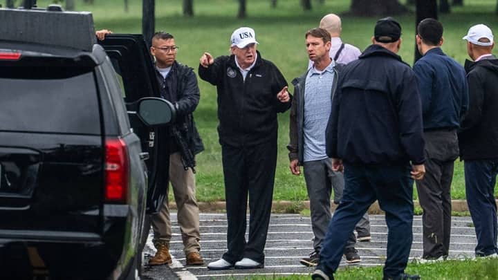 Trump bashes Washington’s likely next mayor as he touts Potomac golf course project