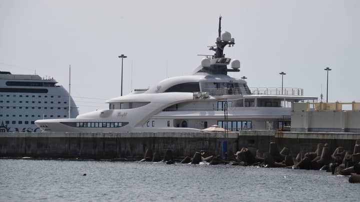 Putin superyacht ‘Graceful’ spotted on radar off Denmark