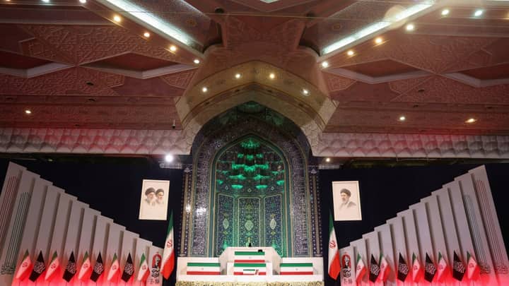 Khamenei’s coffin placed in Tehran religious complex as Iran begins days-long funeral