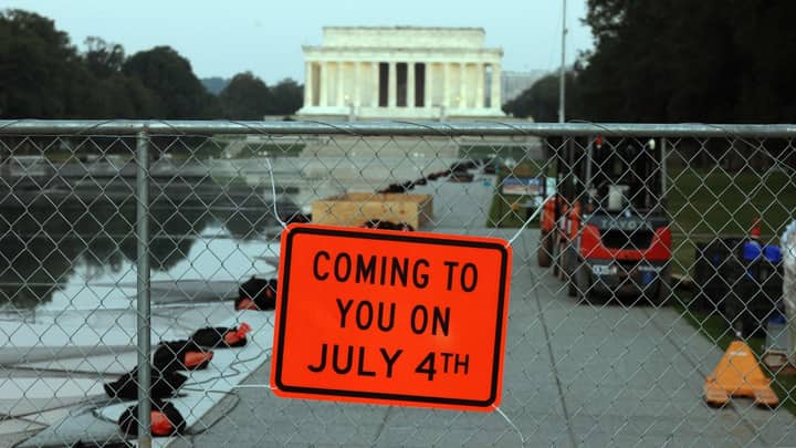 Ex-US Olympian indicted in what Trump called Reflecting Pool vandalism