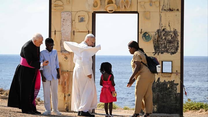Pope visits Africa-Europe crossing as anti-migrant policies rise in US, EU