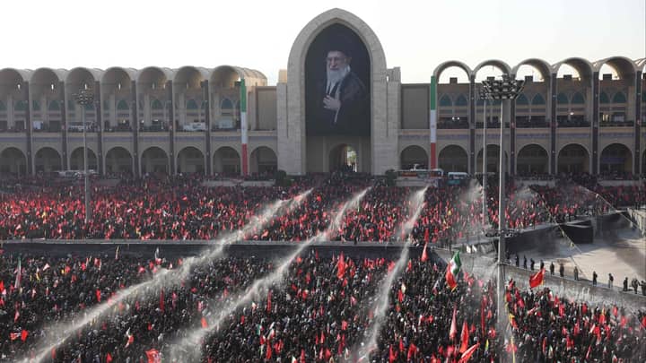 At Khamenei’s funeral, Iranian poet says ‘world is no longer a good place’ for Trump