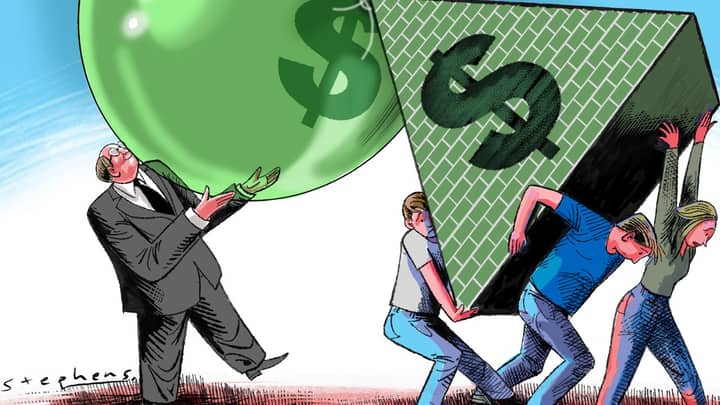 A healthy economy isn’t built on asset bubbles and debt pyramids