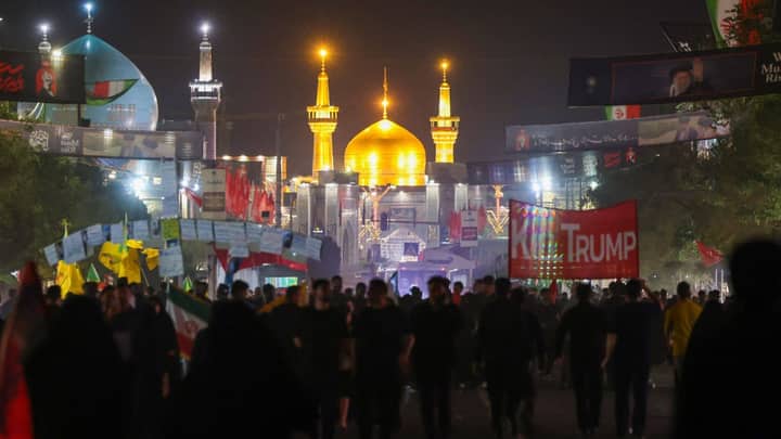 Iran mourners defiant as Khamenei buried: ‘only revenge can soothe the pain’