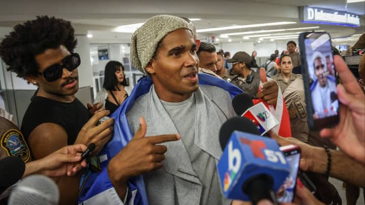 Cuban dissident artist Otero Alcantara lands in US exile