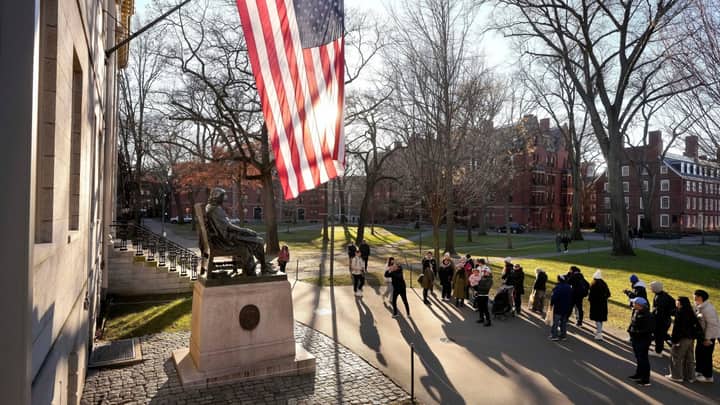 US Justice Department investigating Harvard over financial aid programmes