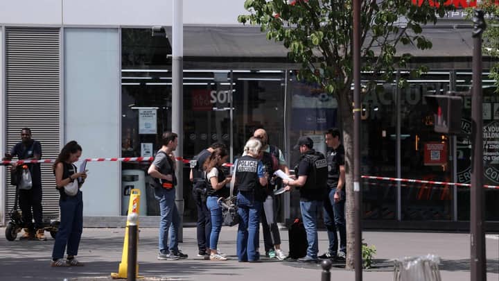 Paris police arrest man who wounded 3 with knives