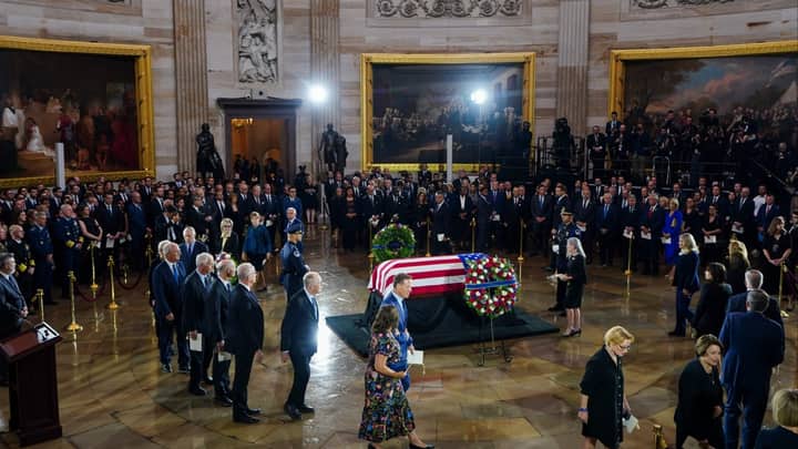 Lindsey Graham eulogised as an ‘American original’ at memorial service