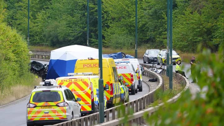 UK police arrest 12 after deadly wrong-way crash that killed 7