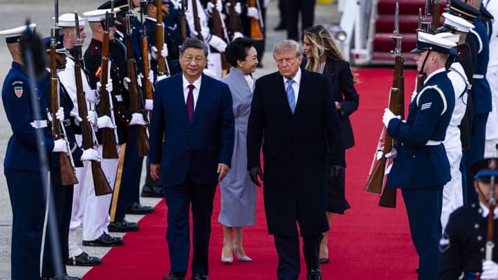 ‘Deep respect’: analysts weigh in on Trump’s red carpet welcome for Xi