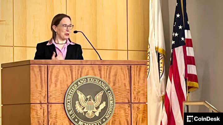 SEC Commissioner Peirce counters views that crypto rule will foster synthetic tokens