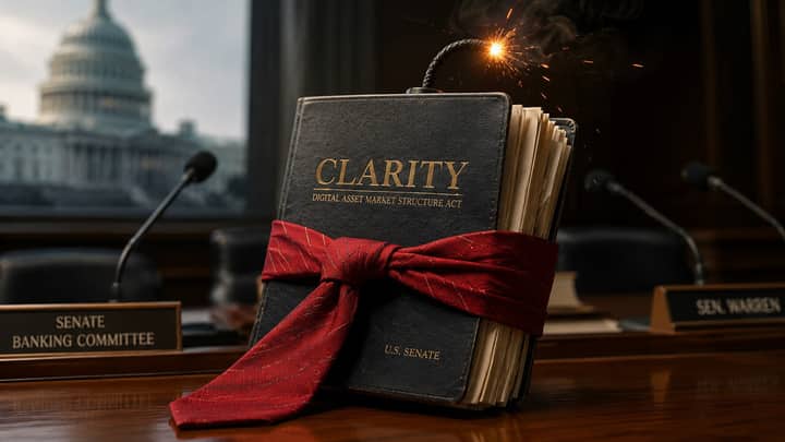 Next week’s CLARITY Act markup could fall apart over Trump family crypto ethics fight