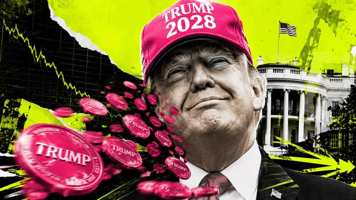 Trump jokes about 4th term as $17 million in TRUMP tokens move onto exchanges