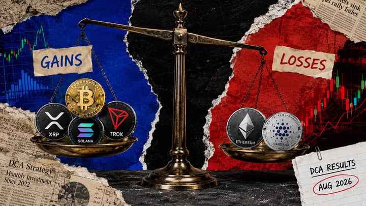 Bitcoin, XRP, Solana and Tron beat Ethereum and Cardano every month since 2022 on investor buying