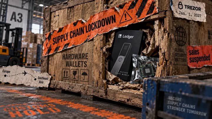 Ledger’s crypto wallet implant scare triggers Trezor reseller crackdown as security fears spread