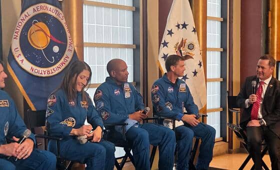 Artemis II astronauts underscore our shared humanity, in historic UN visit