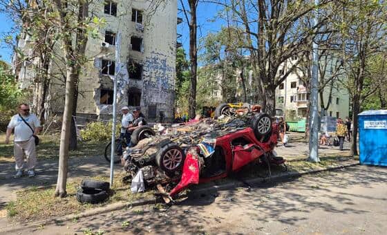 ‘A clear violation’: Guterres deplores deadliest attack on Kyiv this year