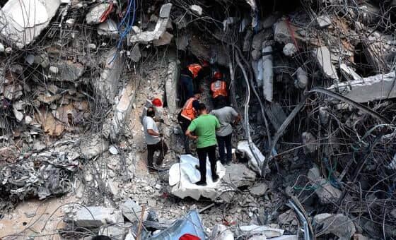 ‘We face a new ordeal’: Gaza's search for the dead goes on