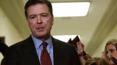 Comey surrenders over charge of threatening Trump's life in Instagram post