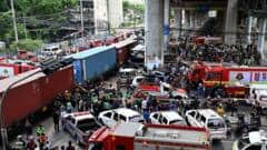 Driver of crashed train tested positive for drugs, Thai police say