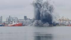 Ukraine strikes cargo ships and admits Romania drone blast