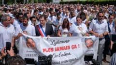 French town buries murdered child as questions mount over police failings