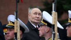 Putin denounces Nato at scaled back Victory Day parade