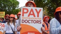 Hospitals coping well with doctors' strike so far - NHS boss