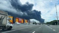 Moscow residents complain of black rain after largest Ukrainian attack hits oil refinery