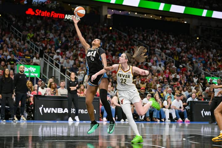 National Anthem Drama, Caitlin Clark Mocking Angel Reese & Poor Officiating Wraps Up Controversial WNBA Game