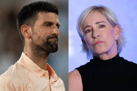 Chris Evert Joins Tennis World As Novak Djokovic’s Health Raises Serious Concerns After French Open Exit