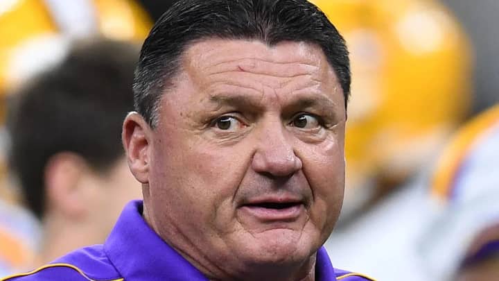 LSU Coach Ed Orgeron Takes Up Side Income Quest After Accepting 90% Paycut to Join Lane Kiffin