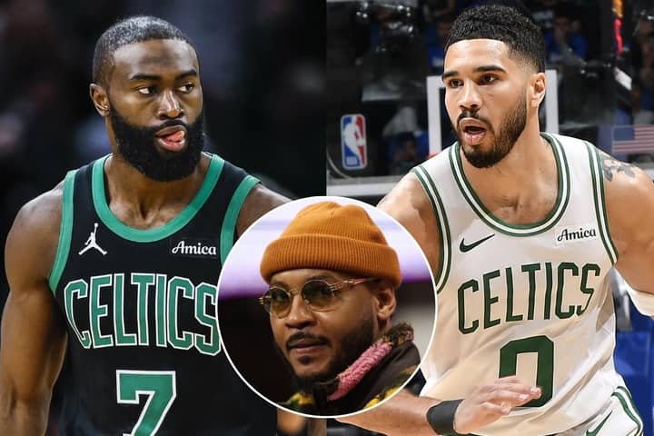 “Nothing to Do With Jayson Tatum, Jaylen Brown”: Celtics Front Office Exposing Their Hand Led to Roster Blow Up, Says Carmelo Anthony
