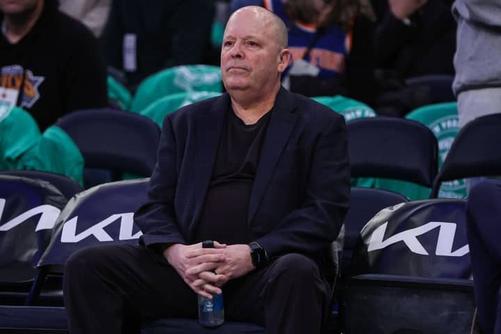 Unearthed Video Reveals Knicks President Breaking Down in Tears After Celebrating NBA Finals Berth With Timothee Chalamet