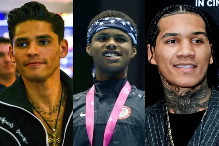Ryan Garcia, Shakur Stevenson, and Conor Benn’s Appearance at UFC 329 Weigh-Ins Draws Taunts From Boxing Fans