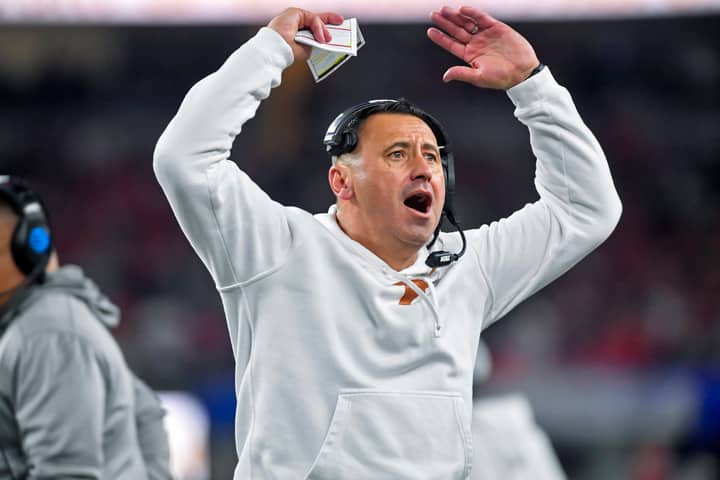 Steve Sarkisian Admits His Biggest “Concern” in Texas’ Matchup With Ryan Day’s Ohio State