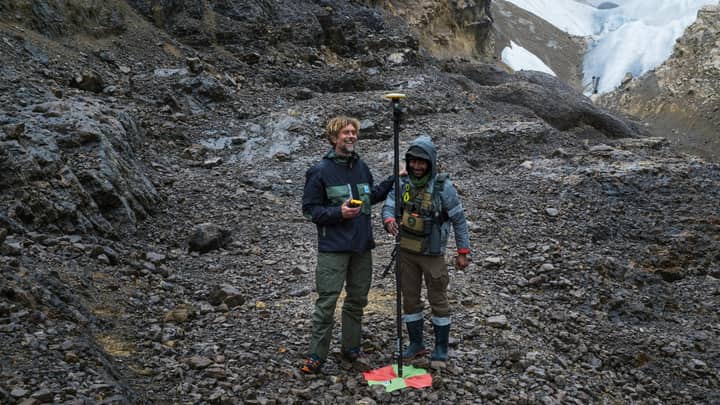 This 3D model captures a rare tropical glacier before it’s gone