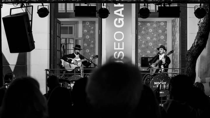 Live music performance at Museo Gardel in Buenos Aires, Argentina.