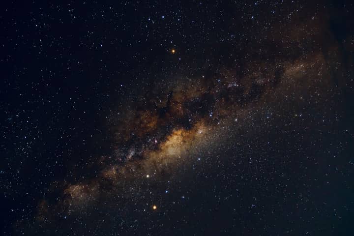 Captivating image of the Milky Way galaxy showcasing its bright stars and cosmic hues.