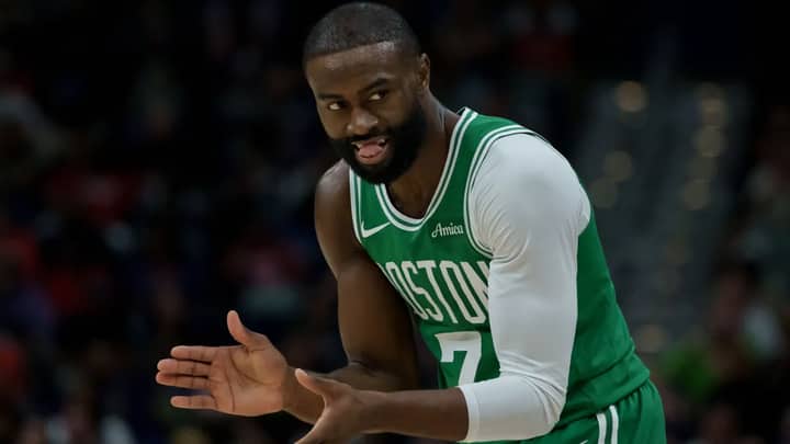 Jaylen Brown describes trade to Philadelphia 76ers with one word