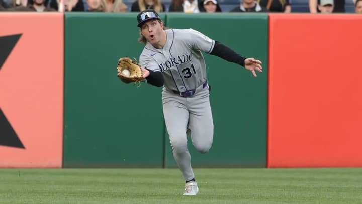 Rockies' Jake McCarthy creates MLB inside-the-park home run history