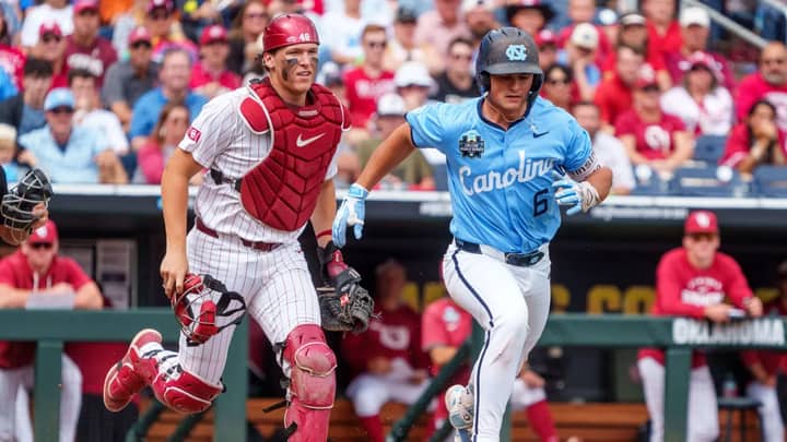 North Carolina vs. Oklahoma baseball box score: Live stats from College World Series Championship