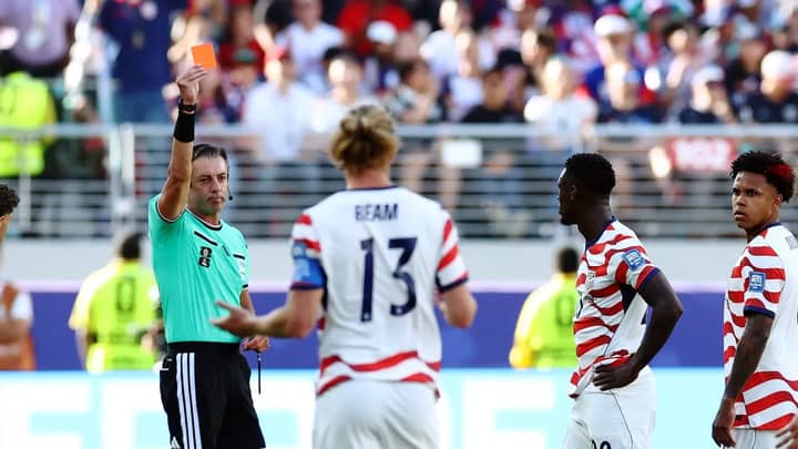 Can FIFA rescind a red card after it's given? Explaining appeal rules regarding Folarin Balogun suspension