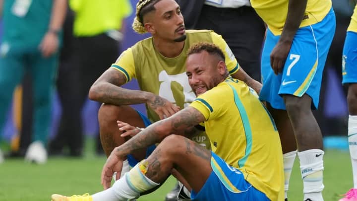 Neymar's Brazil career ends in the most on-brand of ways vs. Norway