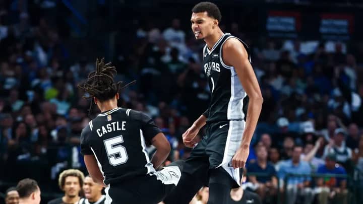 Stephon Castle crowns Victor Wembanyama the best player in the NBA after an amazing Game 1