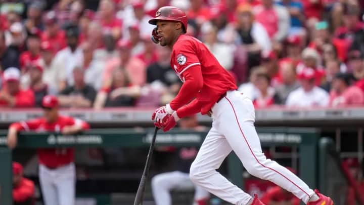 Struggling to keep spot, Reds' Will Benson makes MLB history, scores two runs on zero pitches 
