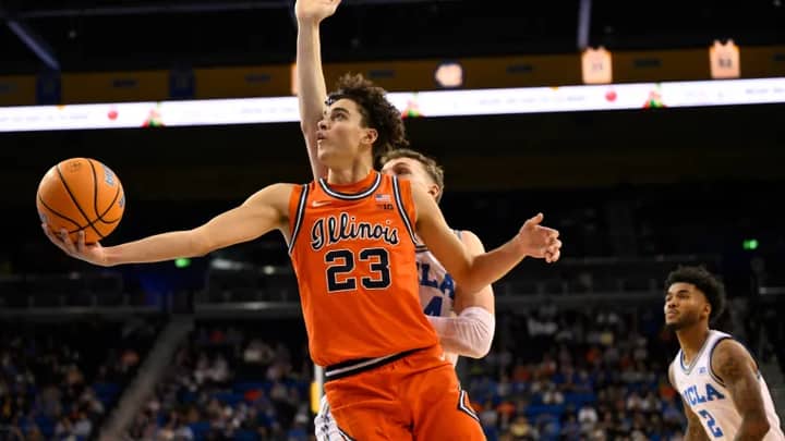 Keaton Wagler 2026 NBA Draft Combine tracker live updates, news on former Illinois Fighting Illini star