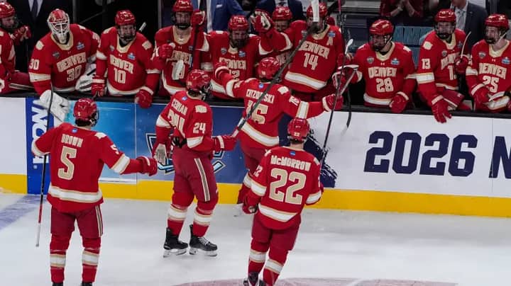 Denver vs. Wisconsin live score, updates, highlights from 2026 NCAA hockey championship game