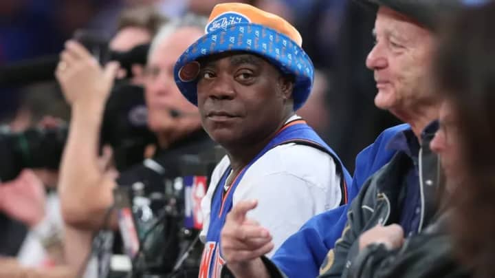 How much does Tracy Morgan pay for NBA Finals tickets courtside at MSG?